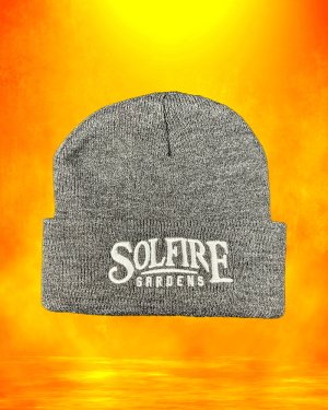 Solfire Gardens Heather Gray Beanie