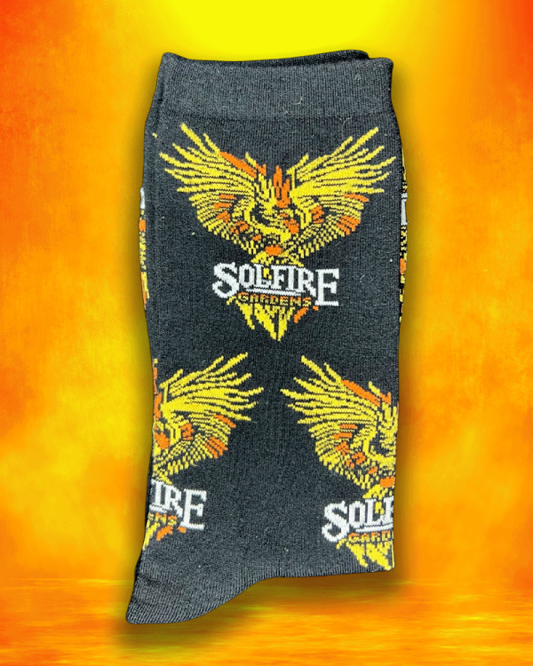 Solfire Gardens Logo Socks