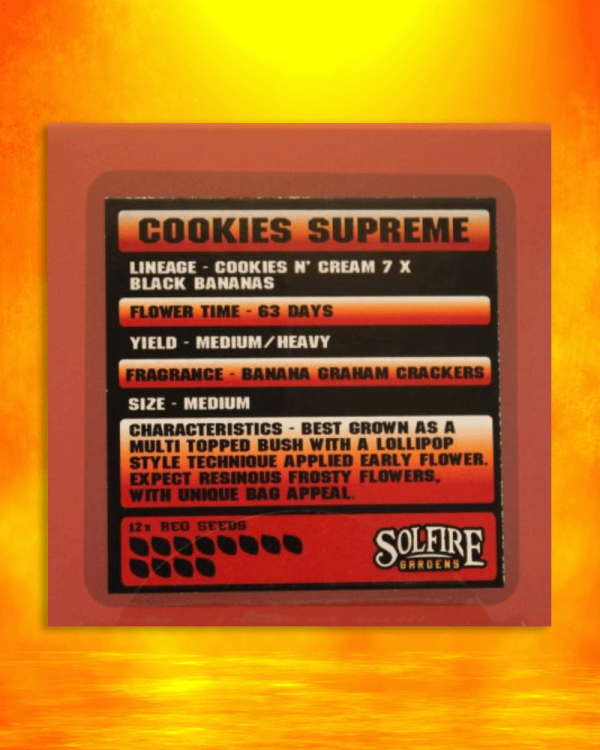 Cookies Supreme Auction