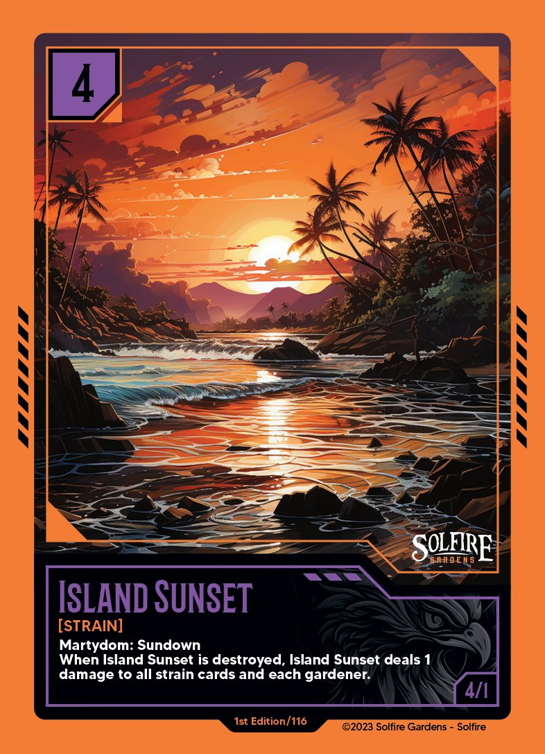 island-sunset