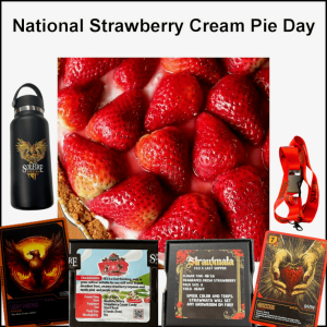 National Strawberry Cream Pie Day