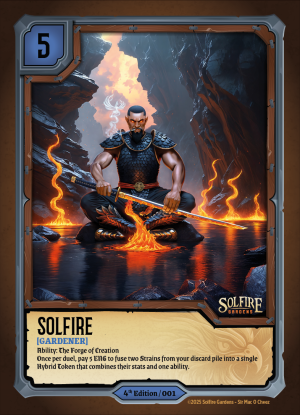 Solfire Gardener Card